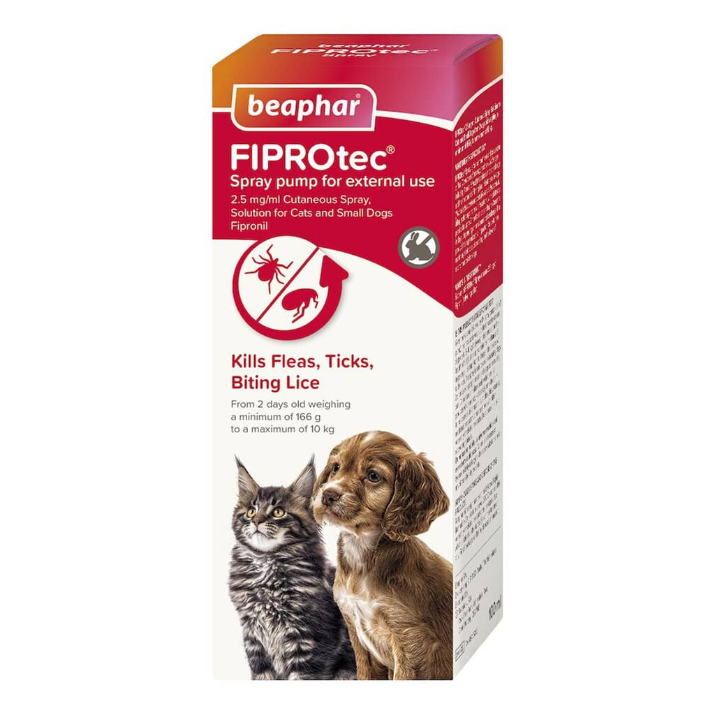 Beaphar FIPROtec® Flea & Tick Spray for Cats & Dogs