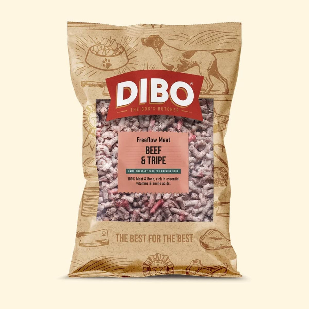 DIBO Beef & Tripe Freeflow Meat 1kg