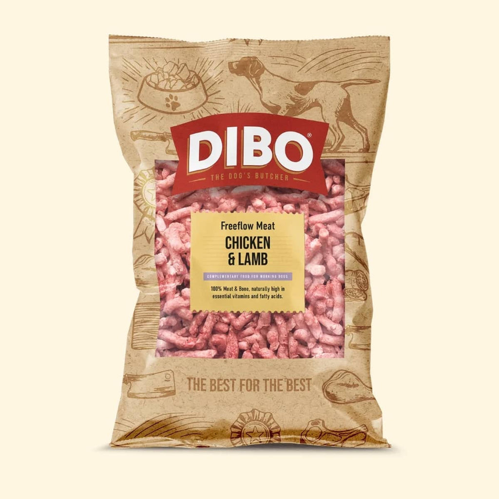 DIBO Chicken & Lamb Freeflow Meat 1kg