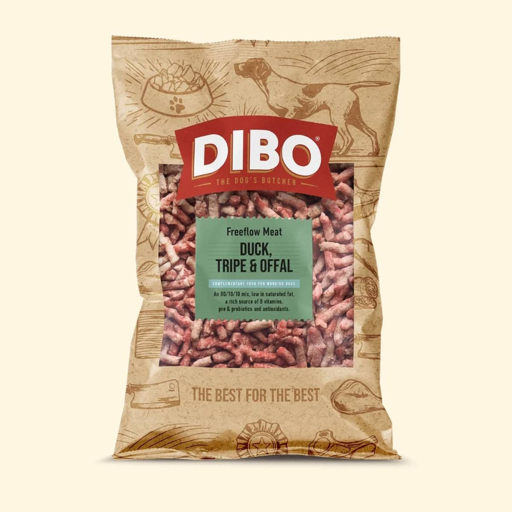 DIBO Duck, Tripe & Offal Freeflow Meat 1KG