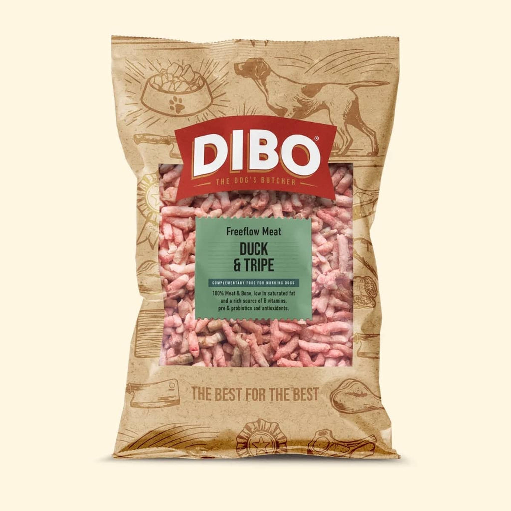 DIBO Duck & Tripe Freeflow Meat 1kg