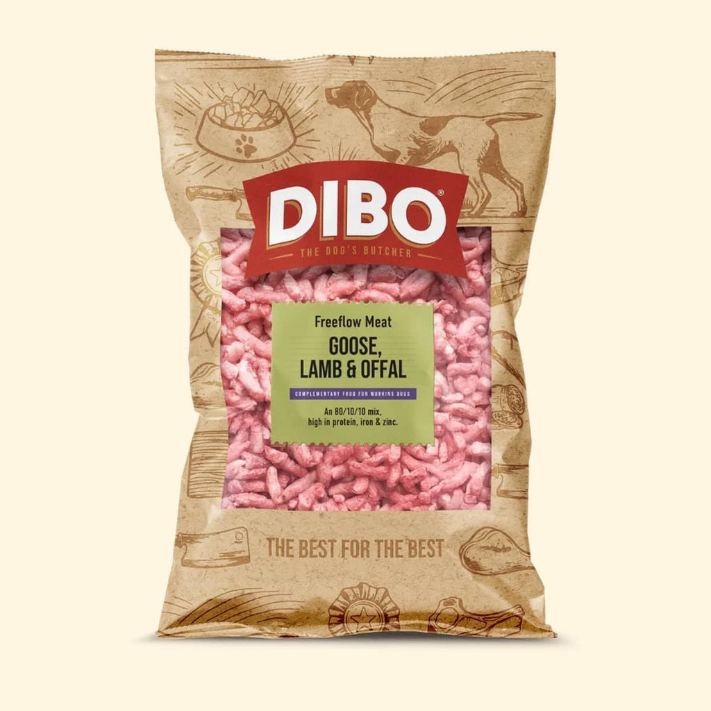DIBO Goose, Lamb & Offal Freeflow Meat 1kg