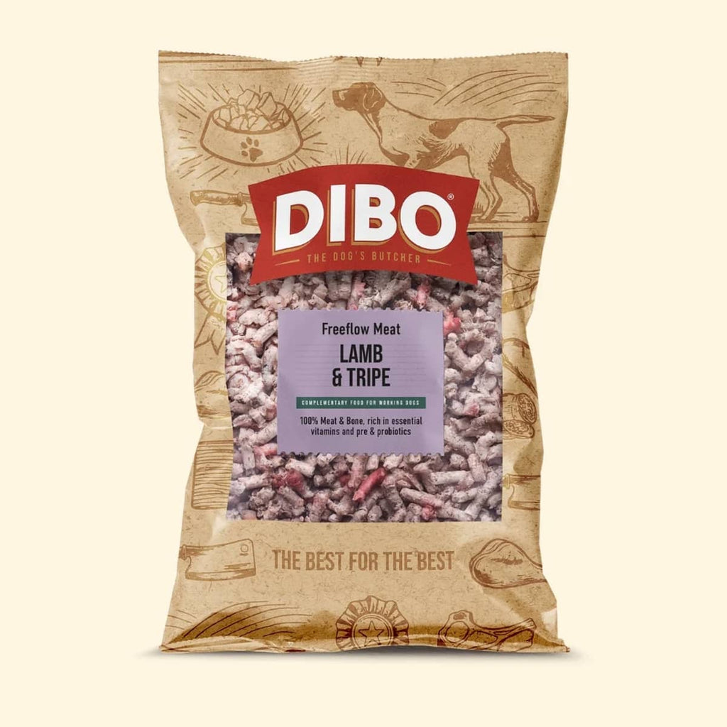 DIBO Lamb & Tripe Freeflow Meat 1kg