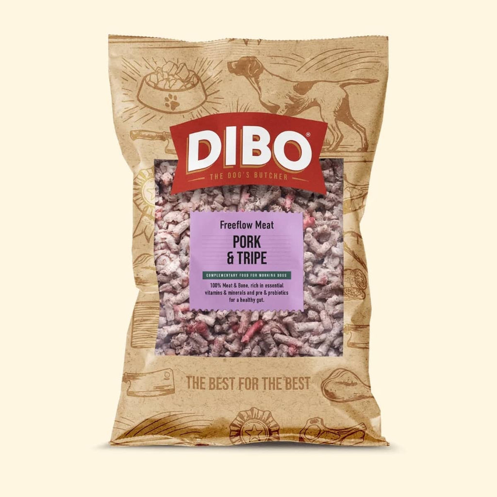 DIBO Pork & Tripe Freeflow Meat 1kg