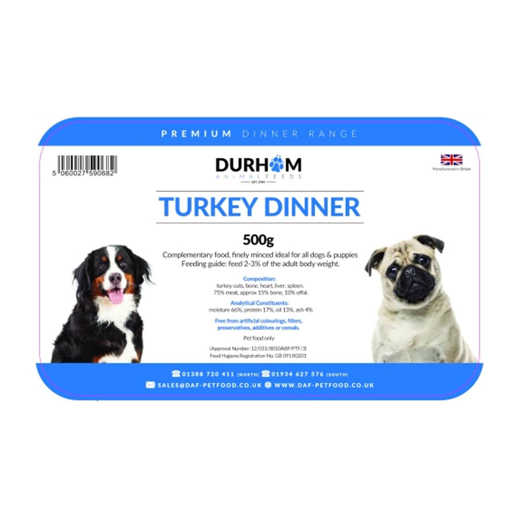 Durham Turkey Dinner 500g
