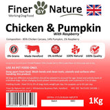 Finer by Nature Chicken & Pumpkin with Raspberry 1kg