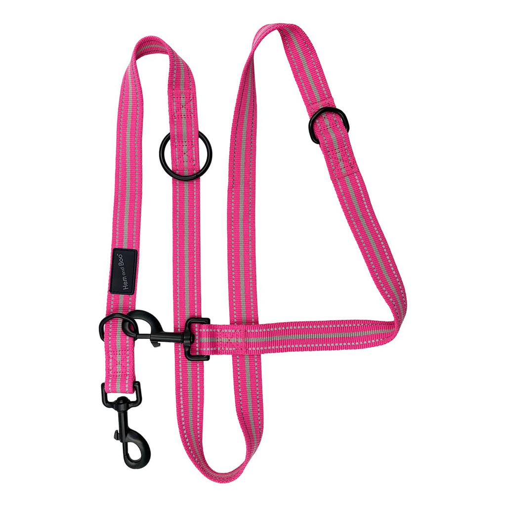 Hem & Boo Sports Dual Training Lead Reflective - Pink