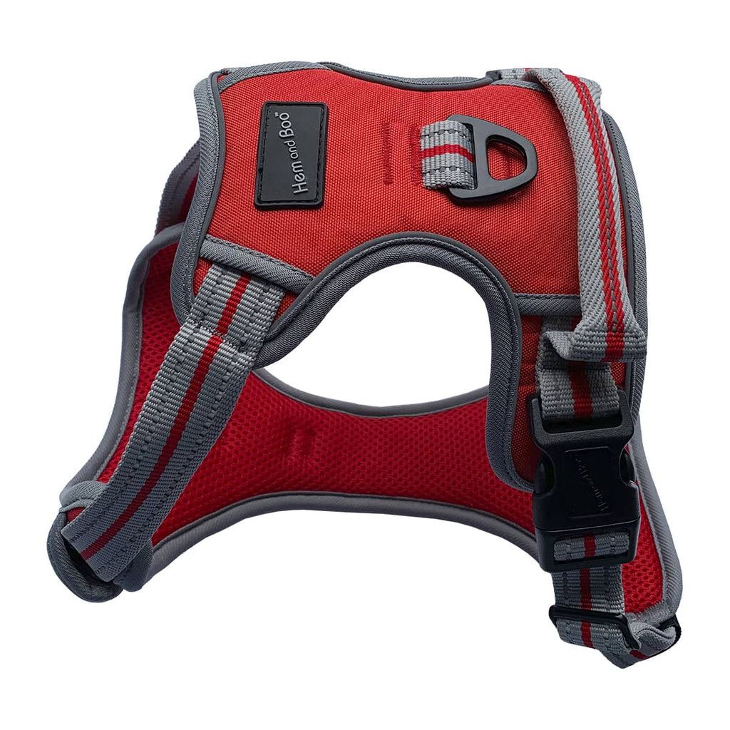 Hem & Boo Sports Harness – Reflective Red XL