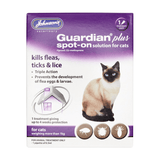 Johnsons D068 Guardian Plus Spot On for Cats over 1kg 1 Treatment