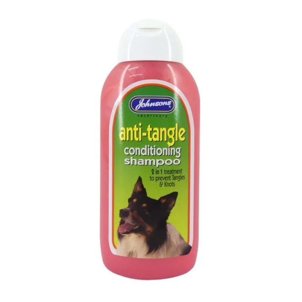 Johnsons Veterinary Anti-Tangle Conditioning Dog Shampoo 400ml
