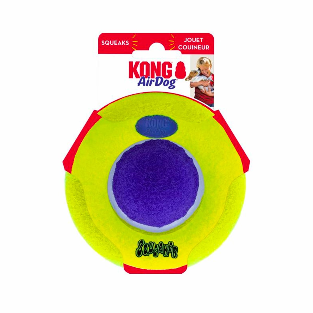 Kong Air Squeaker Dumbbell - Hondenspeelgoed - Pets Place Kong Air Squeaker Dumbbell - Hondenspeelgoed - Pets Place