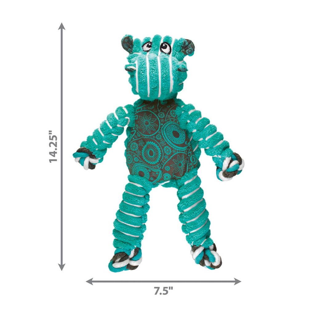 Kong Floppy Knots Hippo - Med/Lrg