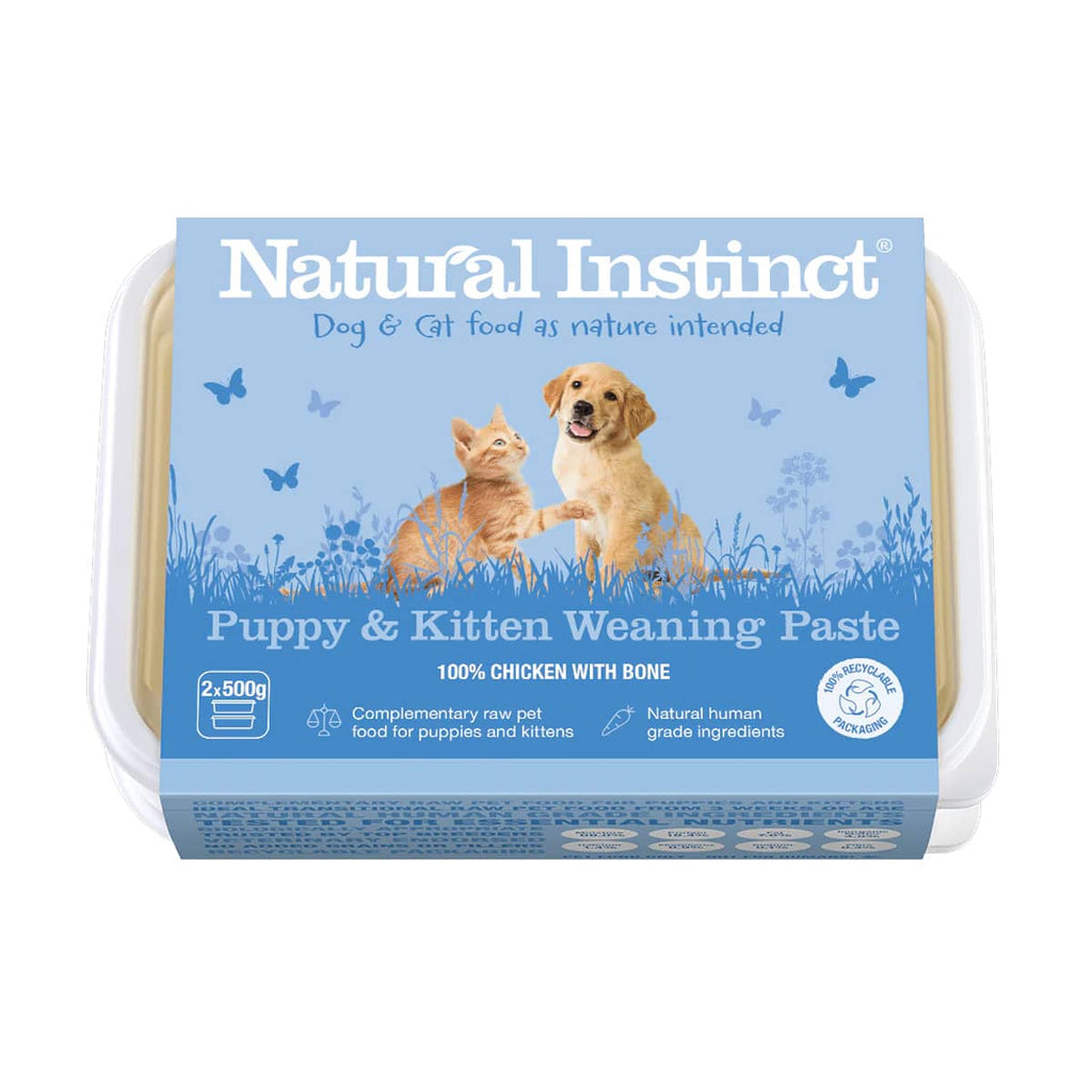 Natural instinct Puppy & Kitten Weaning Paste 2x500g