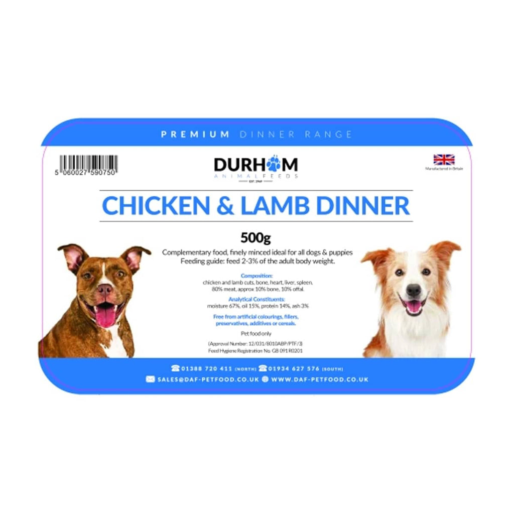 Durham Chicken & Lamb Dinner 500g