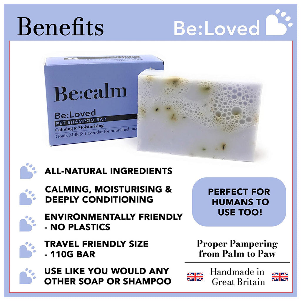Be:Loved Be:Calm Calming & Moisturising Shampoo Bar
