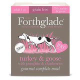 Forthglade Grain Free Adult Gourmet Turkey & Goose With Pumkin & Cranberries 395g