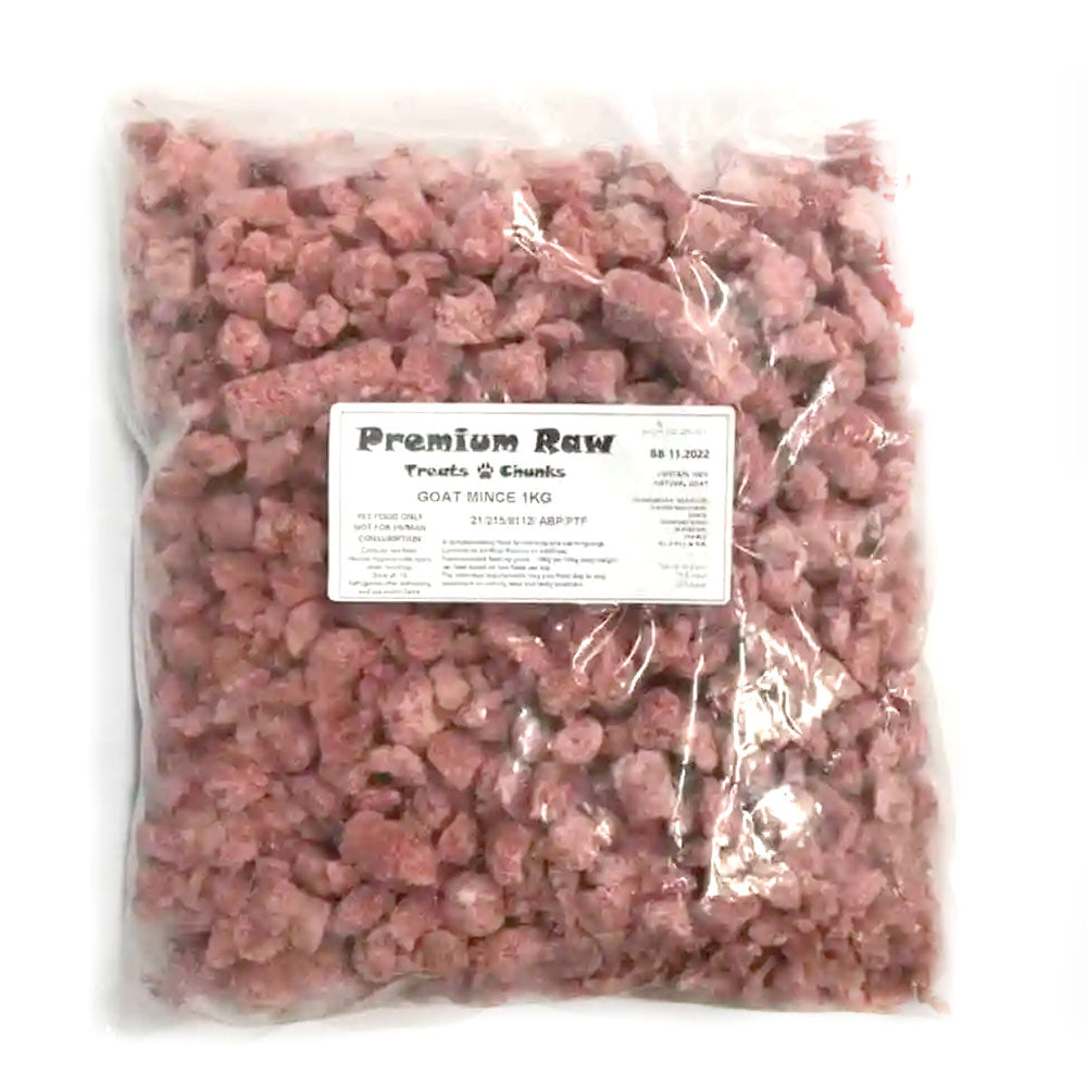 Premium Raw Goat Mince 80/10/10 1kg