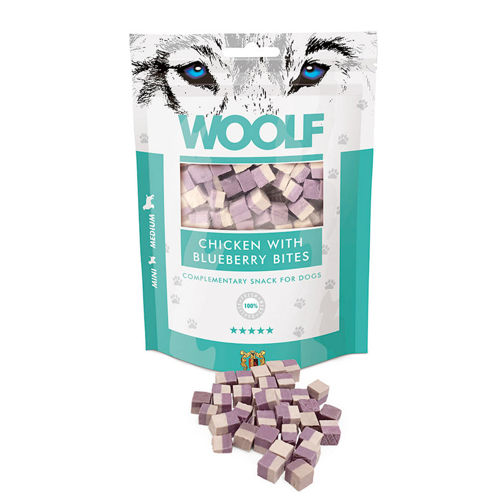Woolf Chicken With Blueberry Bites