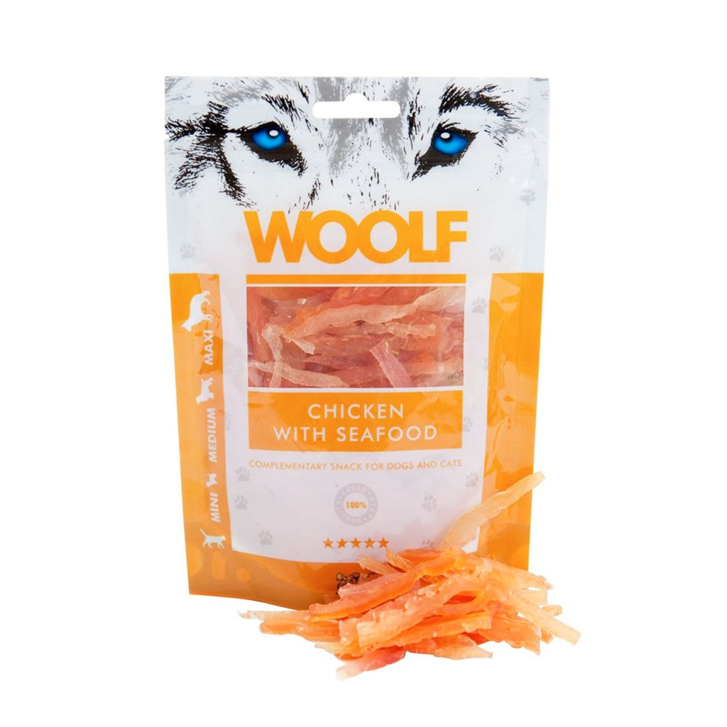 Woolf Chicken with Seafood