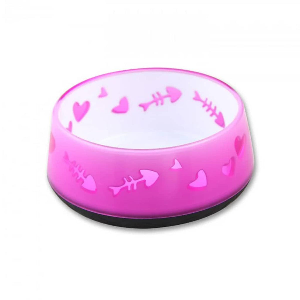 All For Paws Anti Slip Pink Cat Bowl