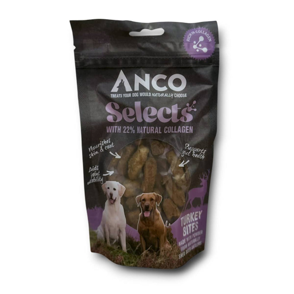 Anco Selects Turkey Bites with Collagen 85g