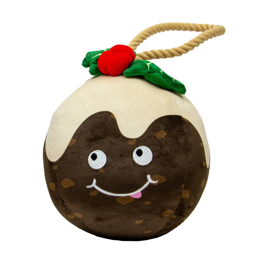 Ancol Colin Christmas Pudding Dog Toy