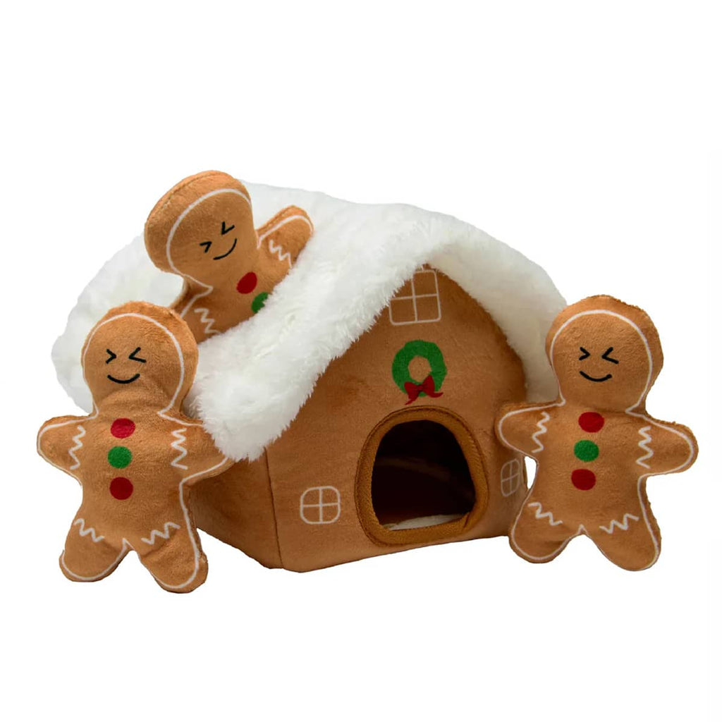 Ancol Gingerbread House Dog Toy