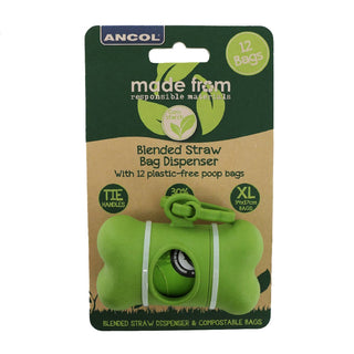Ancol Made From Poop Bag Dispenser 12 bags