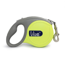 Load image into Gallery viewer, Ancol Viva Lime Retractable 5m Dog Lead Medium