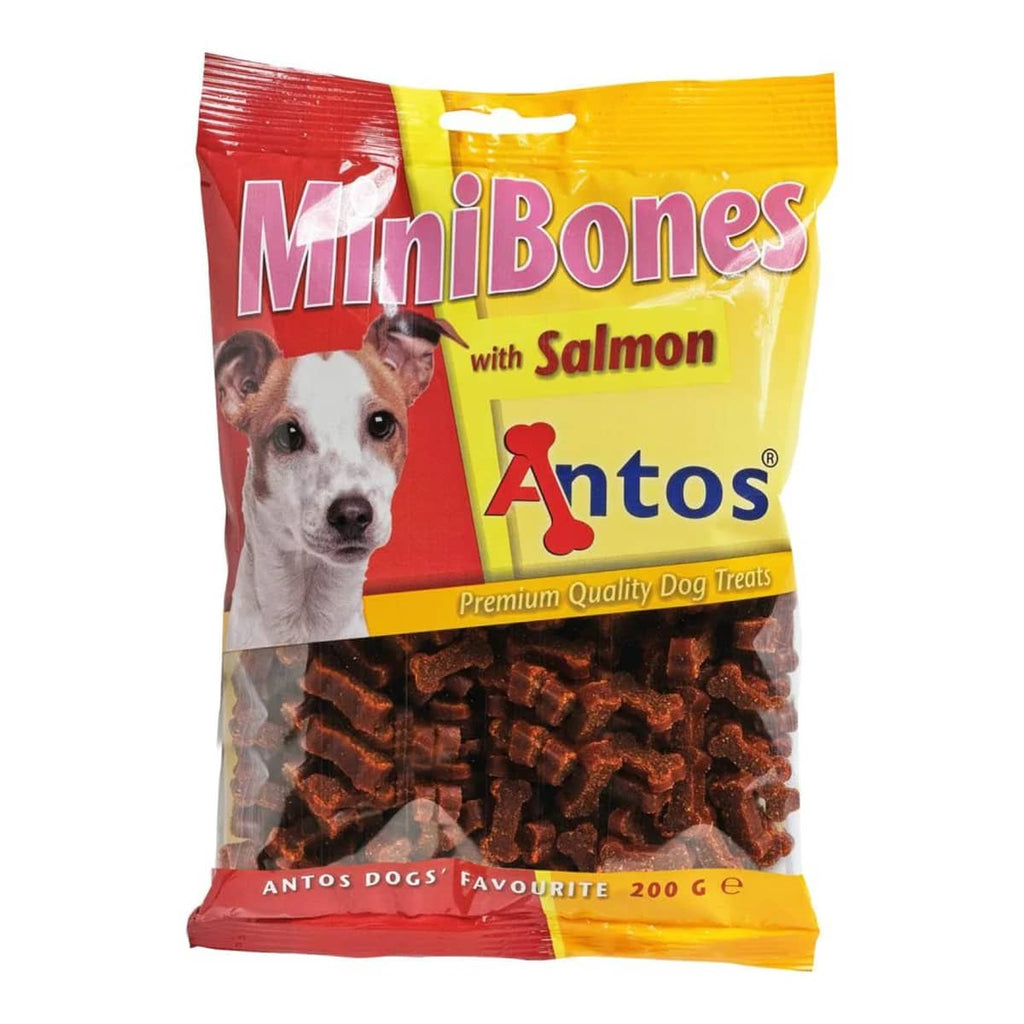 Antos Mini Bones Training Treat with Salmon 200g