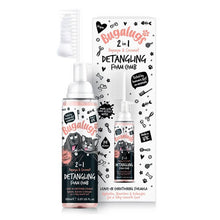 Load image into Gallery viewer, Bugalugs 2 in 1 Detangle &amp; Conditioning Foam Comb 150ml
