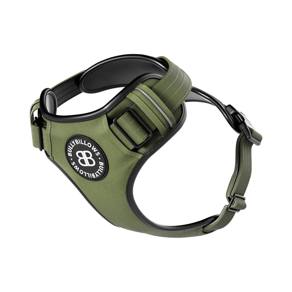 BullyBillows Comfort Premium Harness | Non Restrictive - Khaki Size B
