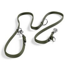 BullyBillows Training Double Ended Dog Lead | 2m Length - Khaki