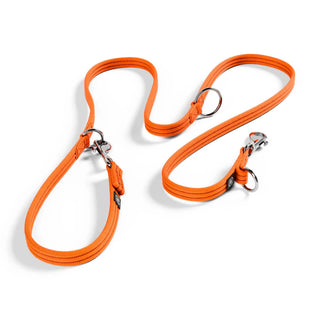 BullyBillows Training Double Ended Dog Lead | 2m Length - Orange