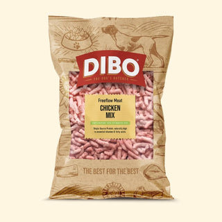 DIBO 100% Chicken Mix Freeflow Meat 1kg