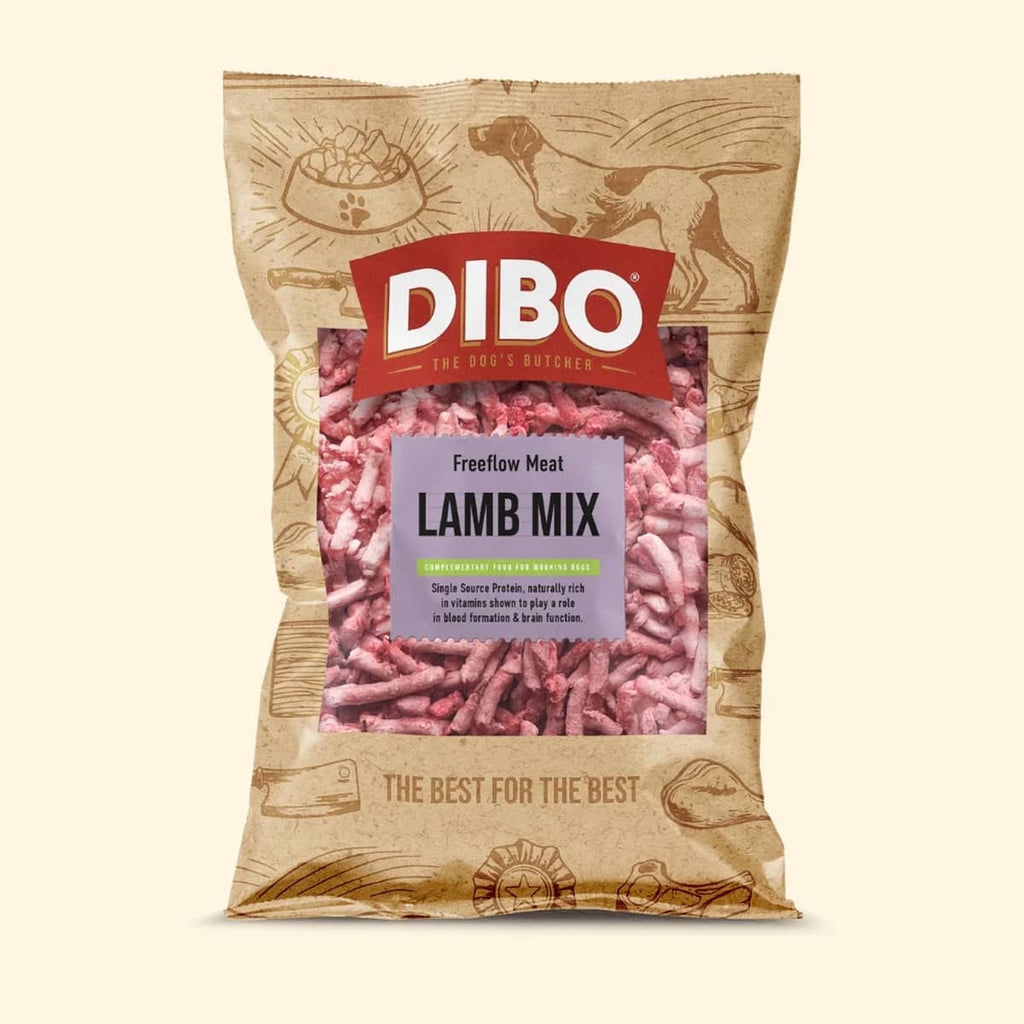 DIBO 100% Lamb Complete Freeflow Meat 1kg