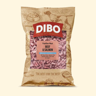 DIBO Beef & Salmon Freeflow Meat 1kg