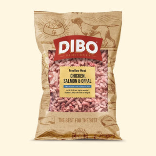 DIBO Chicken, Salmon & Offal Freeflow Meat 1kg