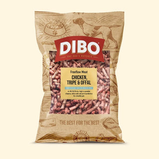DIBO Chicken, Tripe & Offal Freeflow Meat 1kg