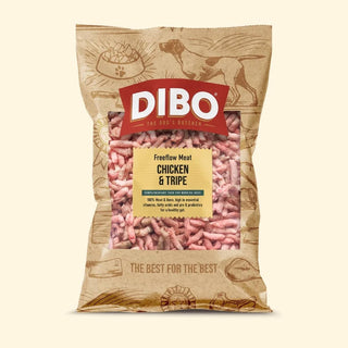 DIBO Chicken & Tripe Freeflow Meat 1kg