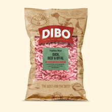Load image into Gallery viewer, DIBO Duck, Beef &amp; Offal Freeflow Meat 1kg