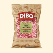 Load image into Gallery viewer, DIBO Goose, Beef &amp; Offal Freeflow Meat 1kg