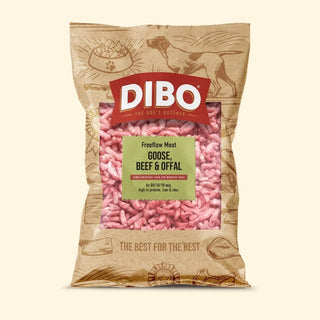 DIBO Goose, Beef & Offal Freeflow Meat 1kg