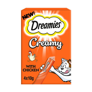 Dreamies Creamy Cat Treats with Chicken 40g