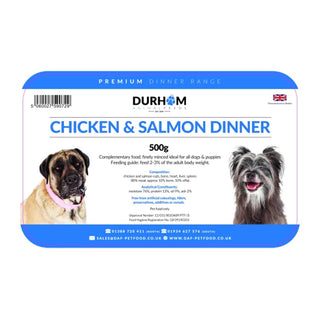 Durham Chicken & Salmon Dinner 500g