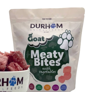 Durhams Meaty Bites - Goat With Veg & Supplements 1kg