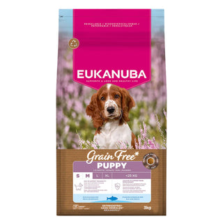 Eukanuba Grain Free - Ocean Fish - Puppy Small/Medium 3kg