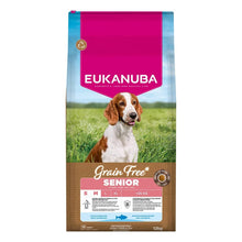Load image into Gallery viewer, Eukanuba Grain Free Small &amp; Medium Senior Ocean Fish Dog Food 12kg