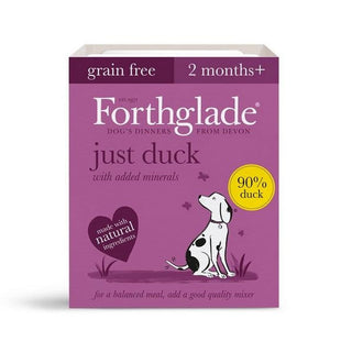 Forthglade Just Duck Dog Tray 395g