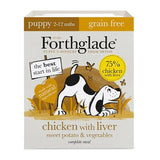 Forthglade Puppy Chicken With Liver & Vegetables Grain Free Wet Dog Food 395g